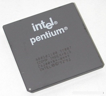 Microprocesadores Intel Pentium 75/100/120/133/166mhz