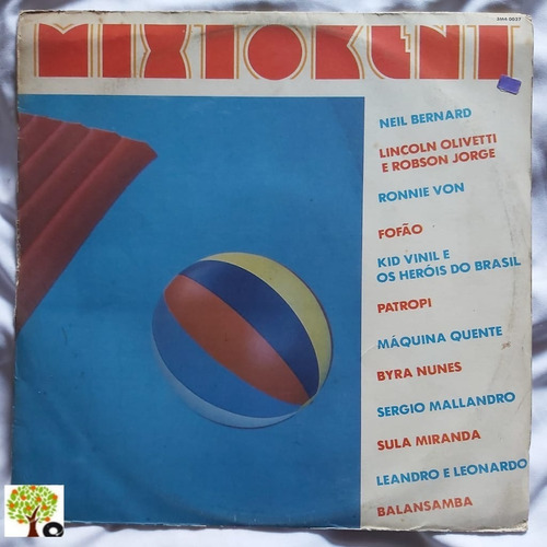 Lp Lincoln Olivetti & Robson Jorge Mixtokent 1987 Disco 