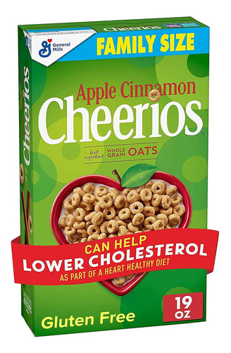 Cereal Cheerios De Manzana Y Canela, Edición Limitada Happy