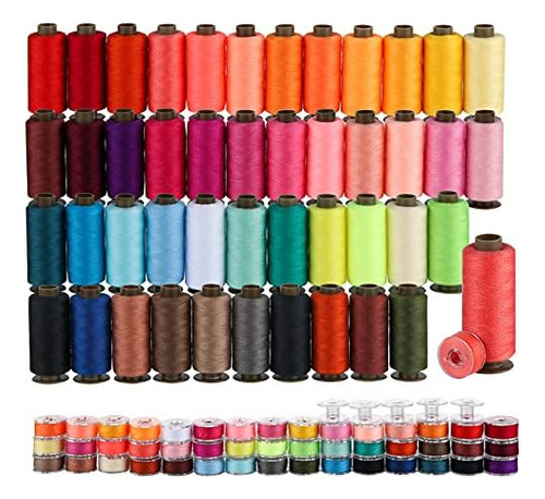 95pcs Bobbins Sewing Thread Kits, 400 Yards Per Sewing ...