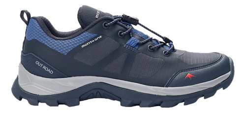 Zapatillas Montagne Outdoor Hombre Out Road Azul-gris Cli