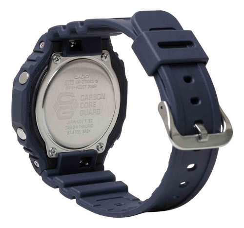 Reloj Moda Casio Modelo: Ga-2100as-2acr Correa Ne Az Si Re Ad