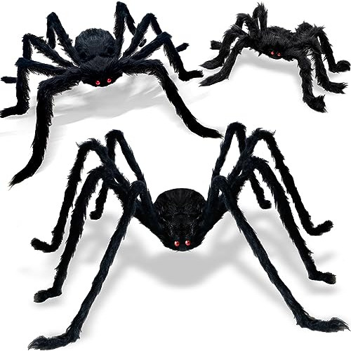 Large Halloween Spiders For Outside, Big Spider Hallowe...