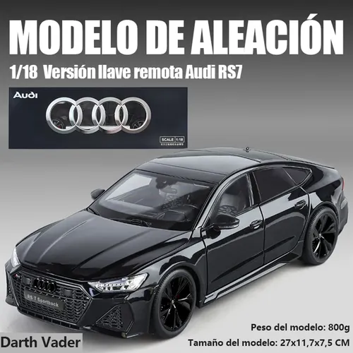 アウディ RS7 Sportback 1:18 リモコン改灯版 ブラック アウディ RS7
