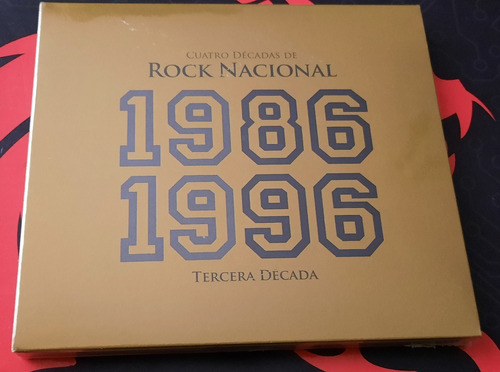 Cuatro Decadas De Rock Nacional Argent 1986-1996 2cd New Jcd