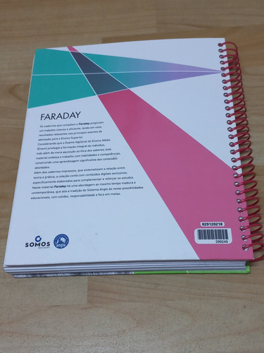 Apostila Faraday Anglo 2 - Caderno Do Aluno Capa Dura *novo