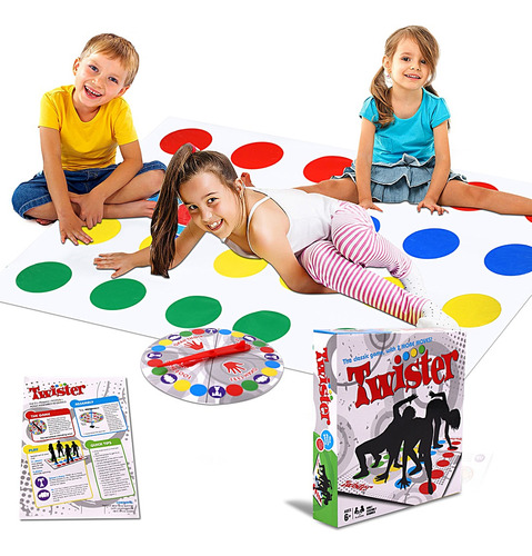 Juego De Piso Twister Clásico Educativos Nteractivos Familia