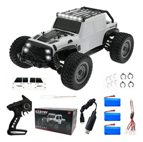 Coche Rc Scy16103 4x4 35 Km/h 2.4ghz 4wd Con 3 Baterías