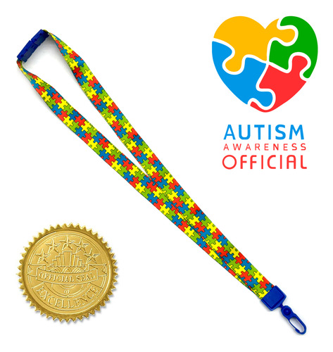 Cordão Inclusão Tdah Autismo Down Fibromialgia Girassol 1 Un