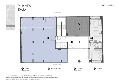 Imagen 12 de 14 de Excelente 2 Ambientes A Estrenar En Saavedra. Emprendimiento Holhaus.