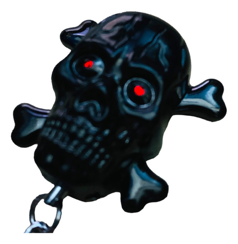 Llavero Modelo Calavera Luz Y Sonido Encendedor