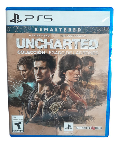 Uncharted Colección De Ladrones Ps5 - Cd Físico Sellado