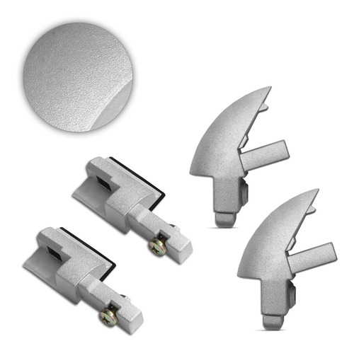 Imagem 5 de 5 de Kit Cantoneira Angular 18º Capota Ff Flash Cover Ah1104