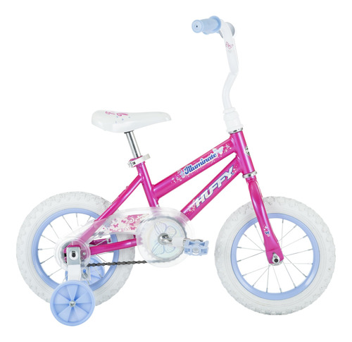 Huffy Illuminate - Bicicleta Infantil De 12 Pulgadas, Rueda.