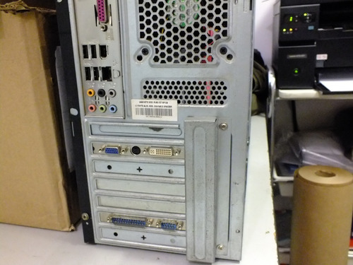 Cpu Pentium 4 3.00ghz/hd 500gb /mem. 3gb Ddr2 66/p.video