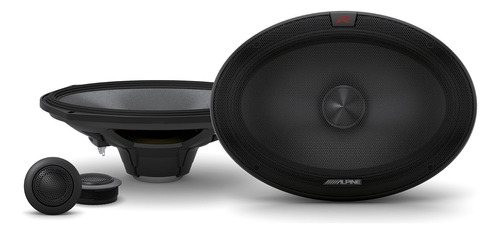 Parlantes Componentes Alpine R-s69c.2 6x9  100w Sonocar