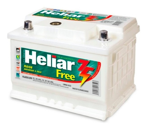 Batería Heliar 12v 120amp. Izquierda