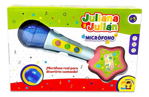 Microfono Infantil Sonido Melodias Juliana Ploppy 496074