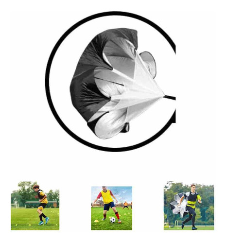 Kit De Entrenamiento Conos+escalera+paracaida+aros Deportes