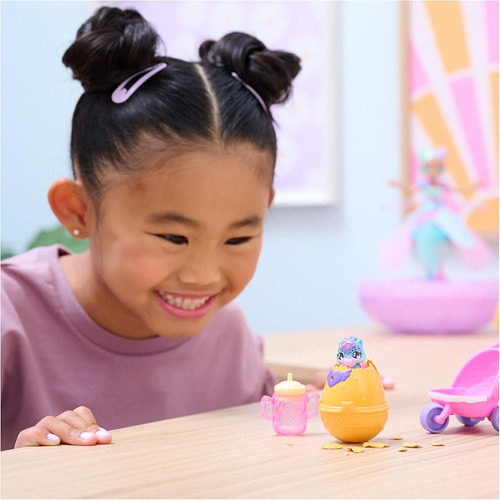 Set De Juego Hatchimals Alive Con Cochecito Y 2 Huevos Eclos
