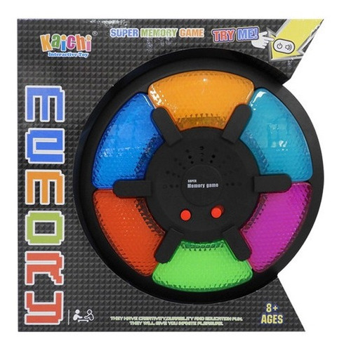 Juego De Memoria C/luz Y Sonido 6 Colores 1700225