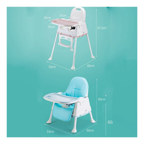 Silla De Comer Para Niños 2 En 1 Multifucional