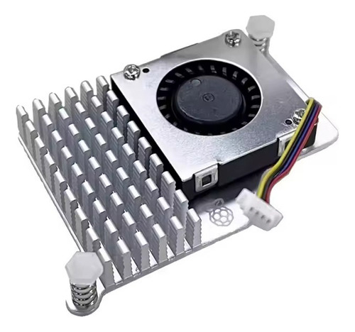 Tecneu Disipador Térmico Enfriador Para Raspberry Pi 5 Radiador De Aluminio