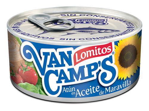 Atún Lomito En Aceite Van Camps 160g