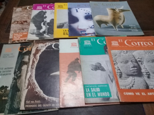 Lote De 10 Revistas El Correo (unesco)