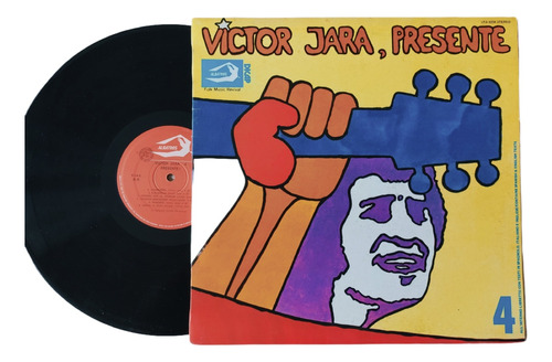 Vinilo Víctor Jara  Presente 4 1975