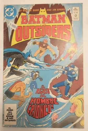 Batman & Los Outsiders #5 Dc Comics / Perfil (Usado)