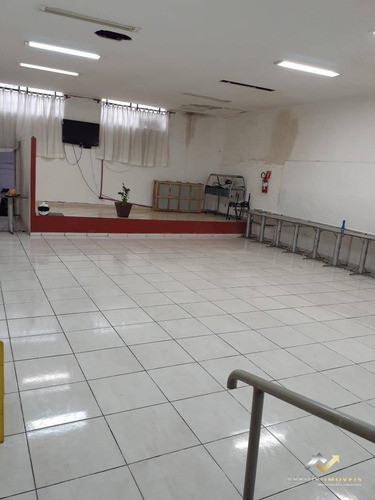 Salão Para Alugar, 400 M² Por R$ 6.000/mês - Jardim Bela Vista - Santo André/sp - Sl0147
