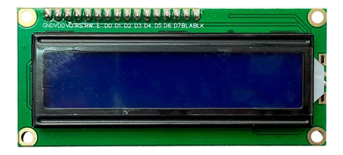 Display Lcd 16x2 C/ Back Azul E Módulo Serial I2c