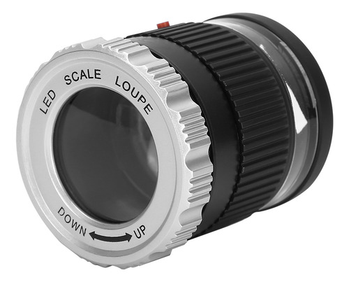 Lupa Óptica, Escala Cilíndrica, Zoom De 30x, Lupa Para Joyas