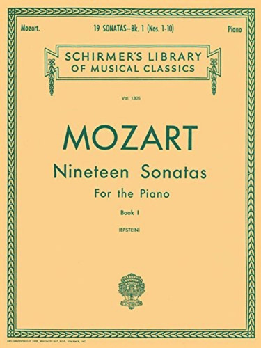 19 Sonatas - Book 1: Piano Solo: Schirmer Mozart