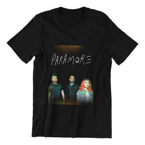 Polera Unisex Paramore Pop Musica Banda Estampado Algodon