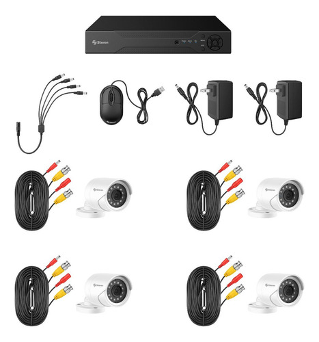 Sistema De Seguridad Cctv Con Dvr Pentahíbrido De 12 Canale