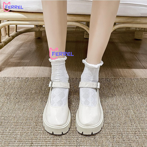 Zapatos De Plataforma Lolita Con Tacón Alto Para Mujer
