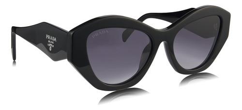 Prada Spr 07ys 1ab-0a7 Symbole Abstract Gray Gradient (Usado)