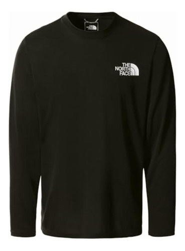 The North Face Reaxion Amp L/s Crew Camiseta De Manga Larga Color Tnf Black