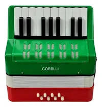 Comprar Acordeón A Piano Corelli Para Niños - 8 Bajos 17 Teclas