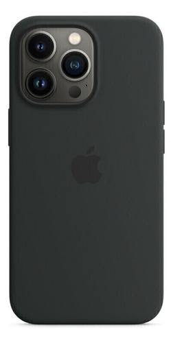 Funda Iphone 13 14 15 Silicona Case Pro Y Pro Max Negro Iphone 14 Pro