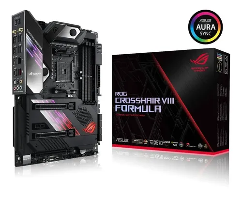 Placa Mãe Asus Rog Crosshair Viii Formula X570 Amd Am4 | MercadoLivre