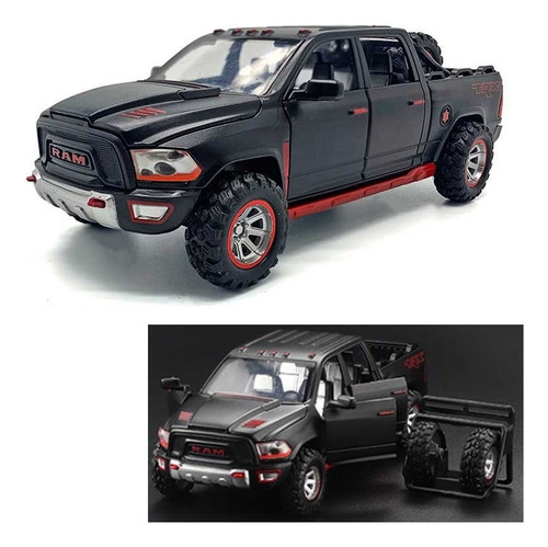 Autos Abre Puertas Colección Dodge Ram Trx Miniatura Metal