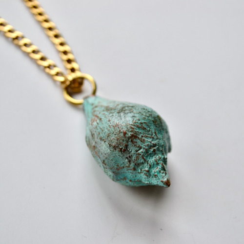Imagen 2 de 7 de Collar Caracol De Mar, Joyeria Natural, Cod1