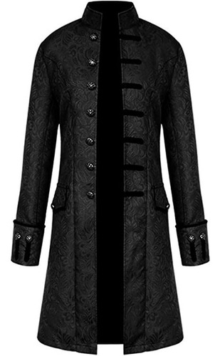 Disfraz Gabardina Larga Victoriana Gotico Steampunk Frock Ha