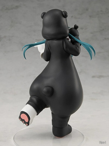 Figura De Kuma Kuma Kuma Bear, Yuna Pop Up Negro 17 Cm