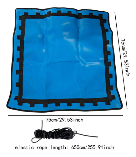 La Almohadilla De Reemplazo De Trampolín Se Adapta A Azul