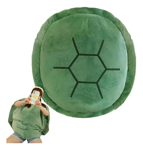 Cojín Acolchado Con Forma De Tortuga Suave, Relleno De Saco