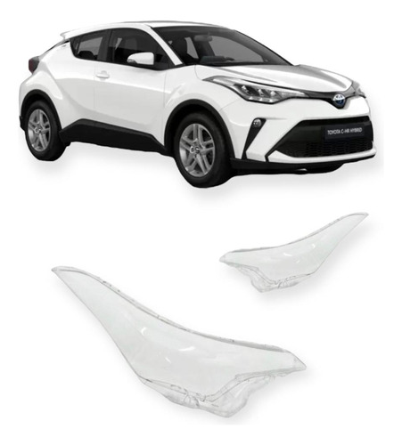 Lente Acrilico Optica Toyota Chr 20 21 22 23